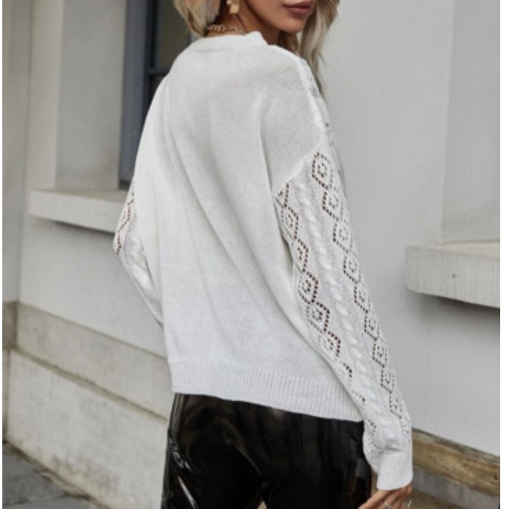 Boho lace sweater - Picture 14 of 16